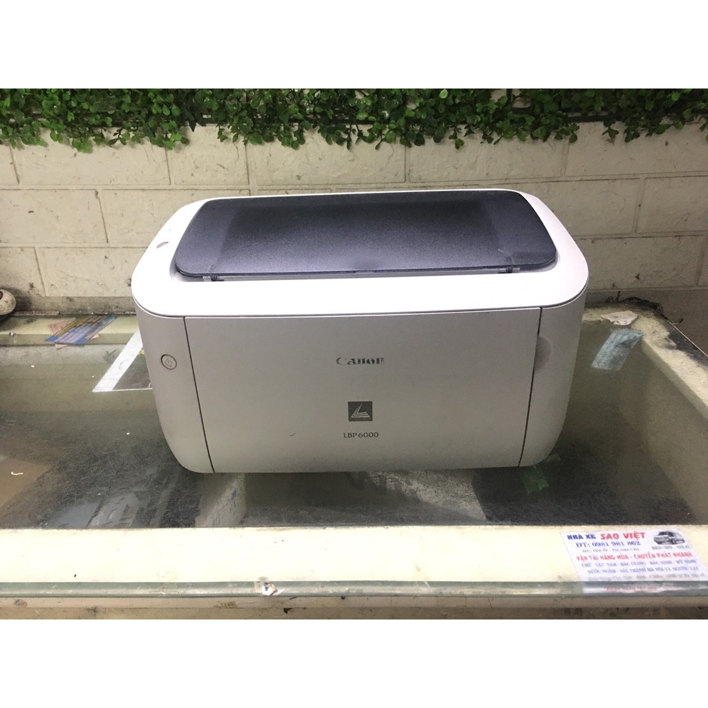MÁY IN CANON LBP 6000 IN GIẤY A4 TỐC ĐỘ CAO IN A4 TRẮNG ĐEN 1 MẶT