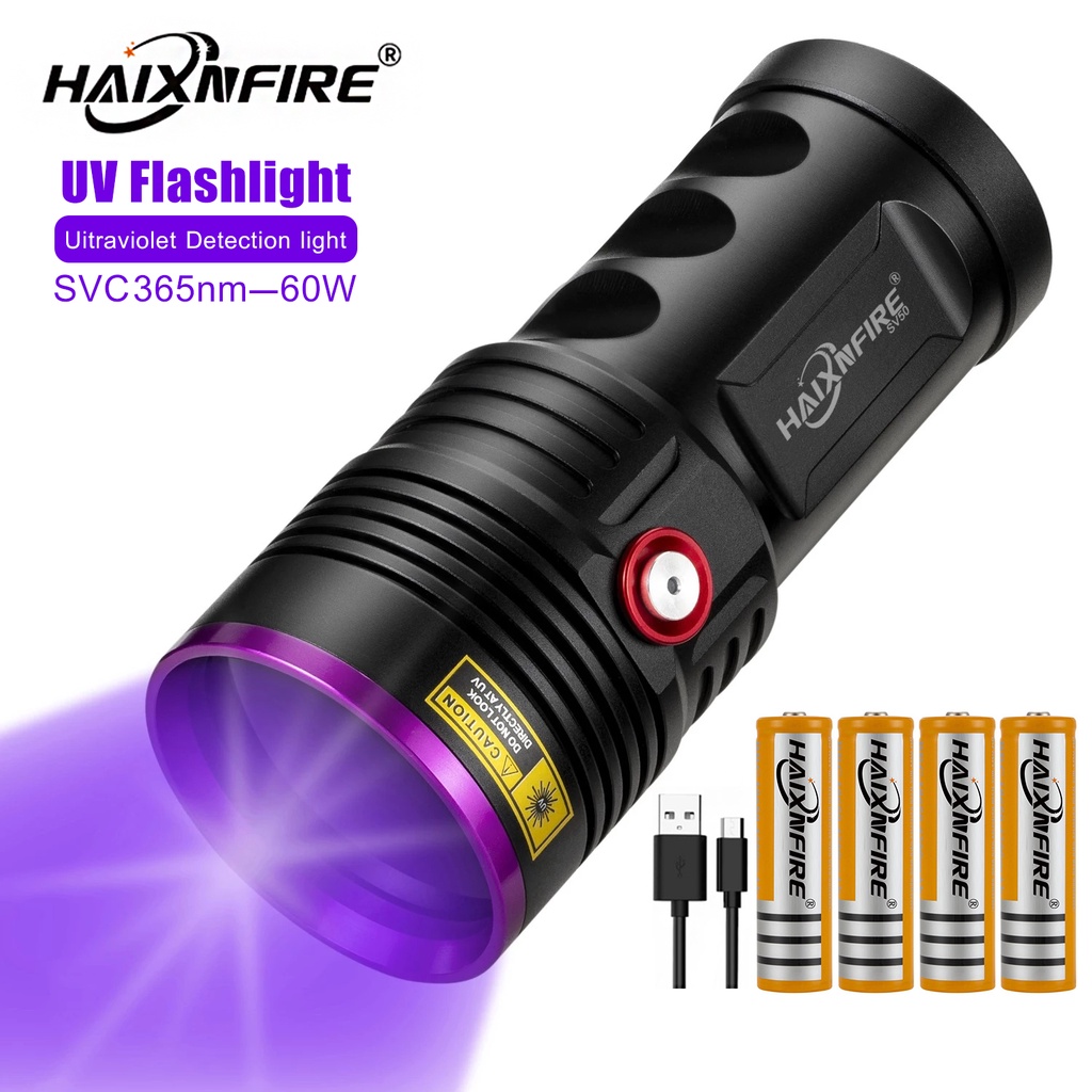 Đèn Pin HaixnFire SV50 UV 60W Chuyên Dụng Cho Thú Cưng