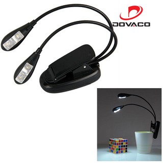 💥Xả kho💥Đèn đọc sách mini 2 râu - 4 đèn led - Công suất tổng 3W