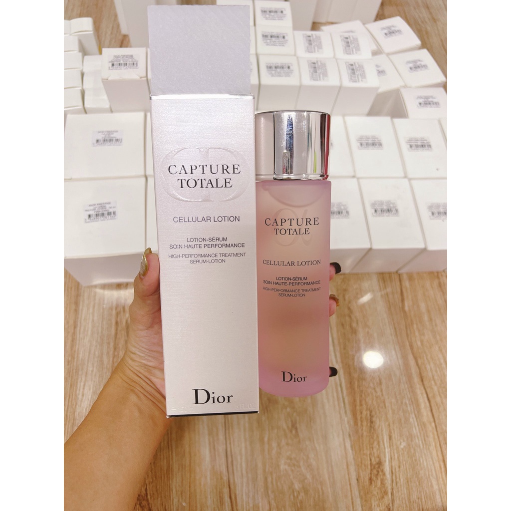 Nước Hoa Hồng ❣️FREESHIP❣️ Nước Hoa Hồng Dior Capture Totale Cellular Treatment Serum Lotion