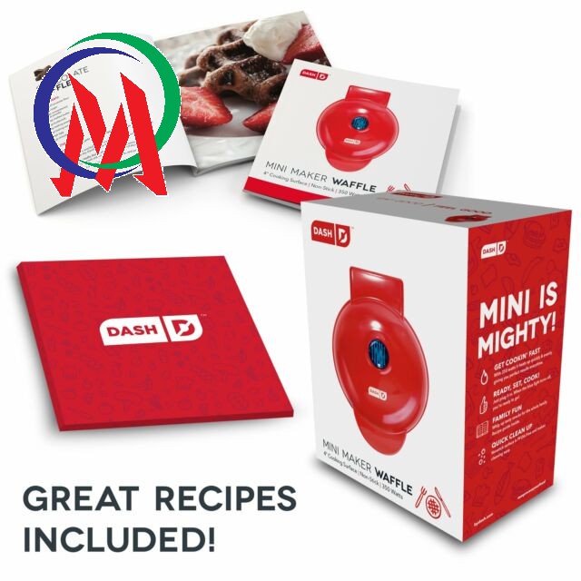 Máy Làm Bánh Sokany 517 / DASH màu đỏ