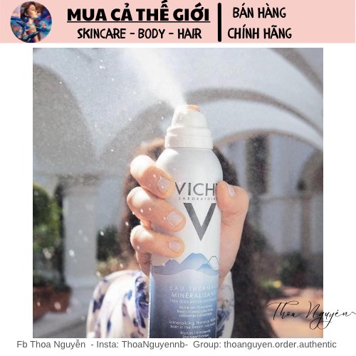 Xịt khoáng Vichy