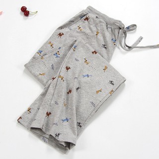 Quần dài cotton mặc nhà cao cấp có size