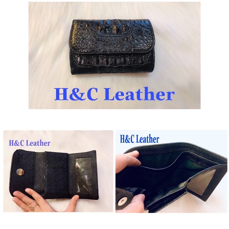 Ví nữ mini da cá sấu thật 100%