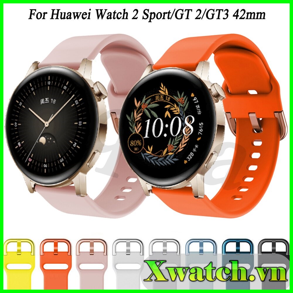 Dây đeo silicon thay thế cho Samsung Gear S2 Gear S2 Clasic Gear S3 Clasic Gear S3 Frontier Galaxy Watch 46 42mm
