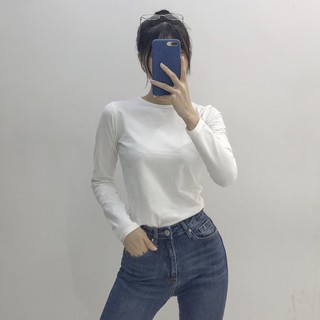Tatichu - áo thun ôm tay dài - basic tshirt