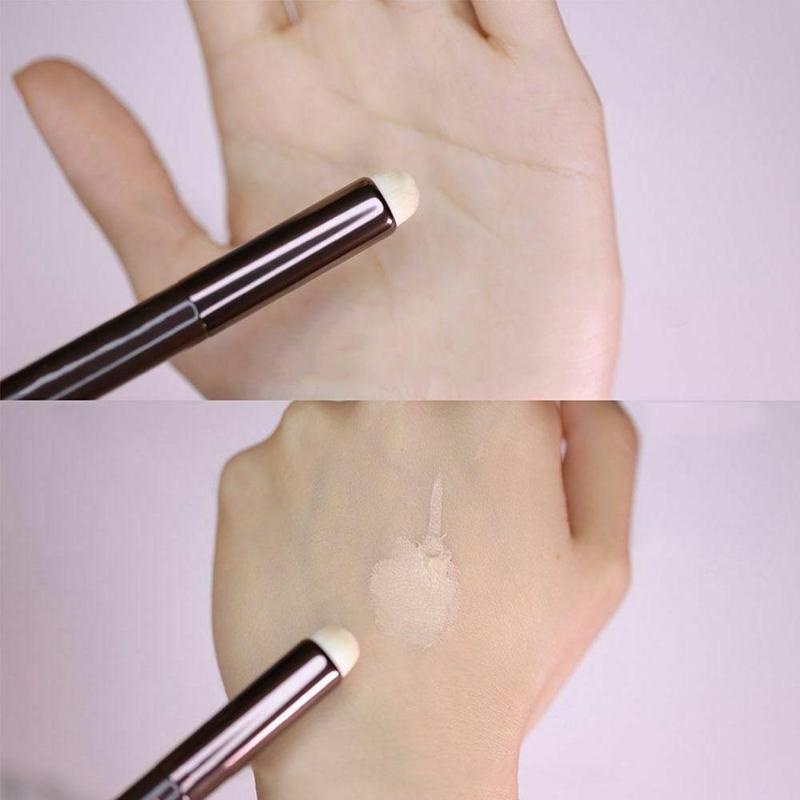 1 Cọ Trang Điểm Môi Đầu Tròn Lông Nylon Mềm Đa Chức Năng Không Nhòe / Cọ Trang Điểm Che Khuyết Điểm (Gửi Miễn Phí Cọ)