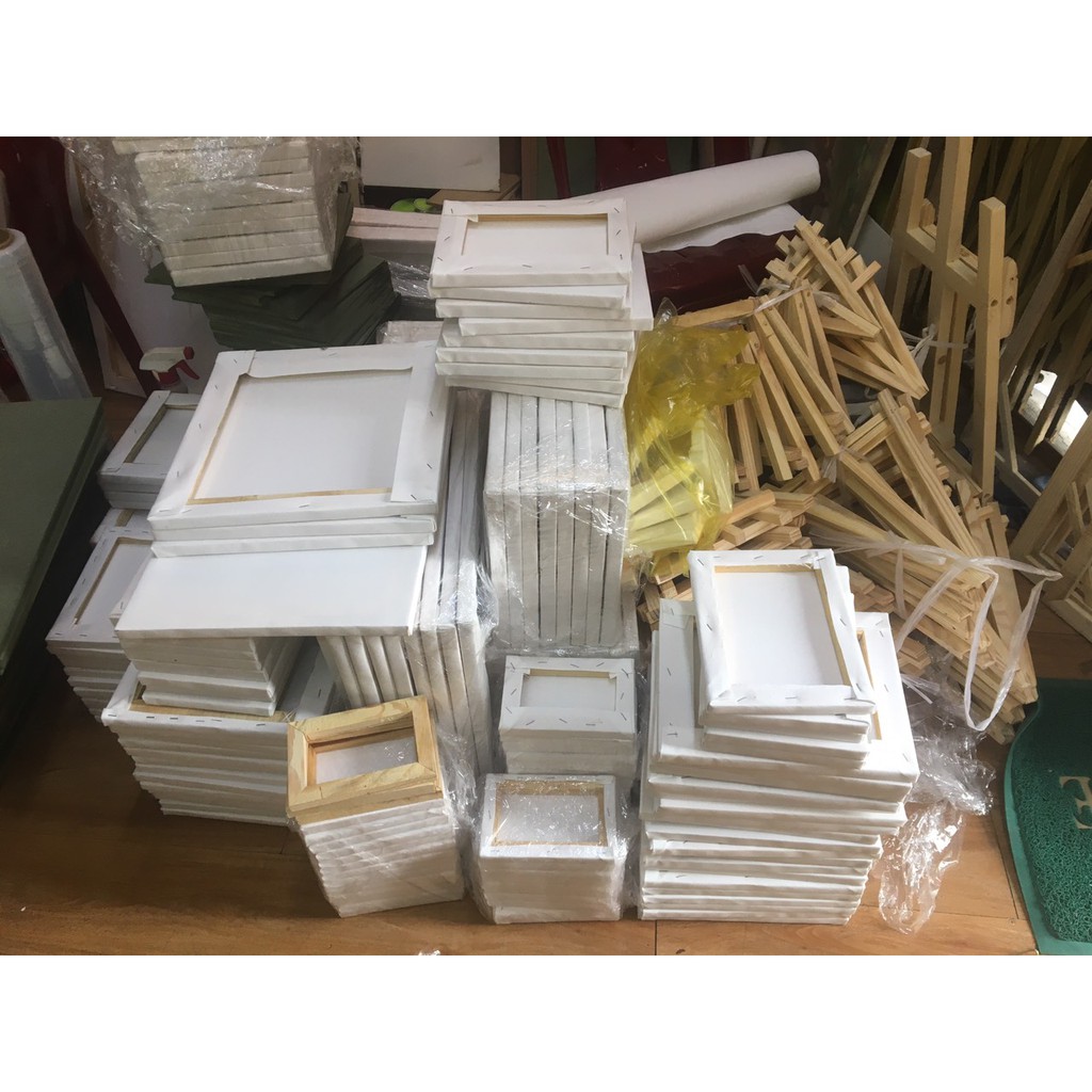 Giá Vẽ Tranh Khung Gỗ , Kích Thước 60x130 cm ,