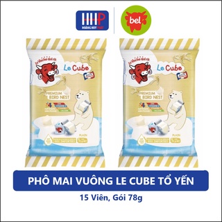 Date mới nhất - Phô mai vuông Le Cube Tổ Yến (15 viên / 78g)