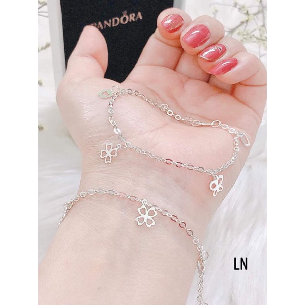 LẮC TAY BẠC TA ĐƠN GIẢN CHO NỮ