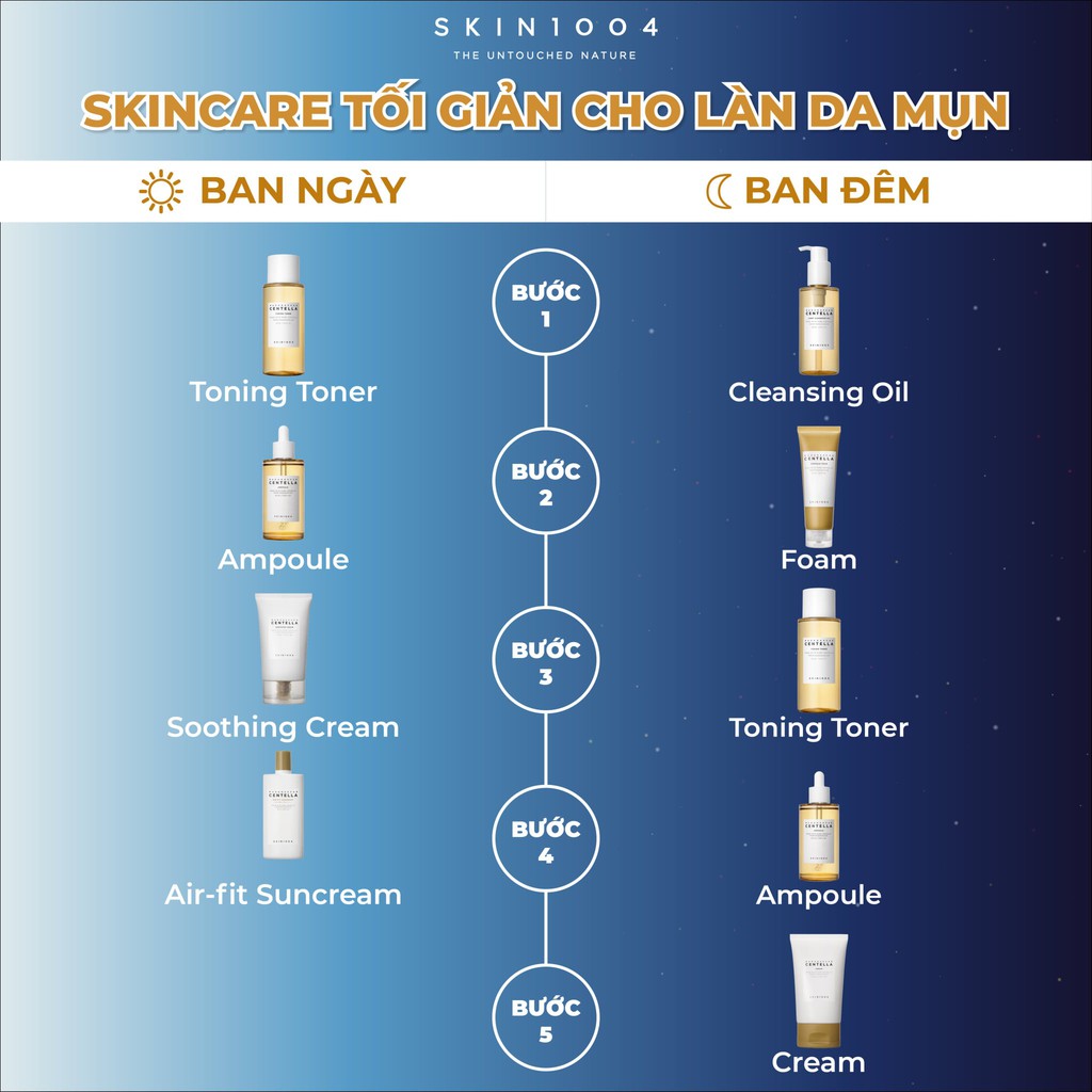 Skin1004-Kem Dưỡng Ẩm Rau Má Làm Dịu-Phục Hồi-Bảo Vệ Da Madagascar Centella Soothing Cream-1989store PhânPhối Chính Hãng