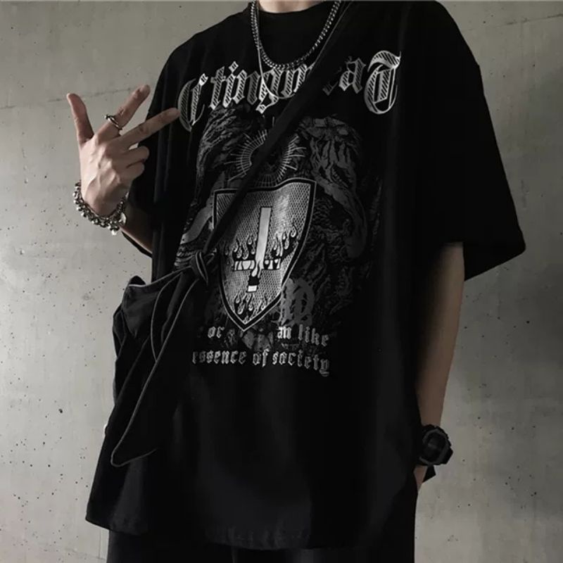 Áo thun tay lỡ, áo phông nam nữ form rộng chất cotton mát mịn thấm hút mồ hôi in CHÚ BÉ