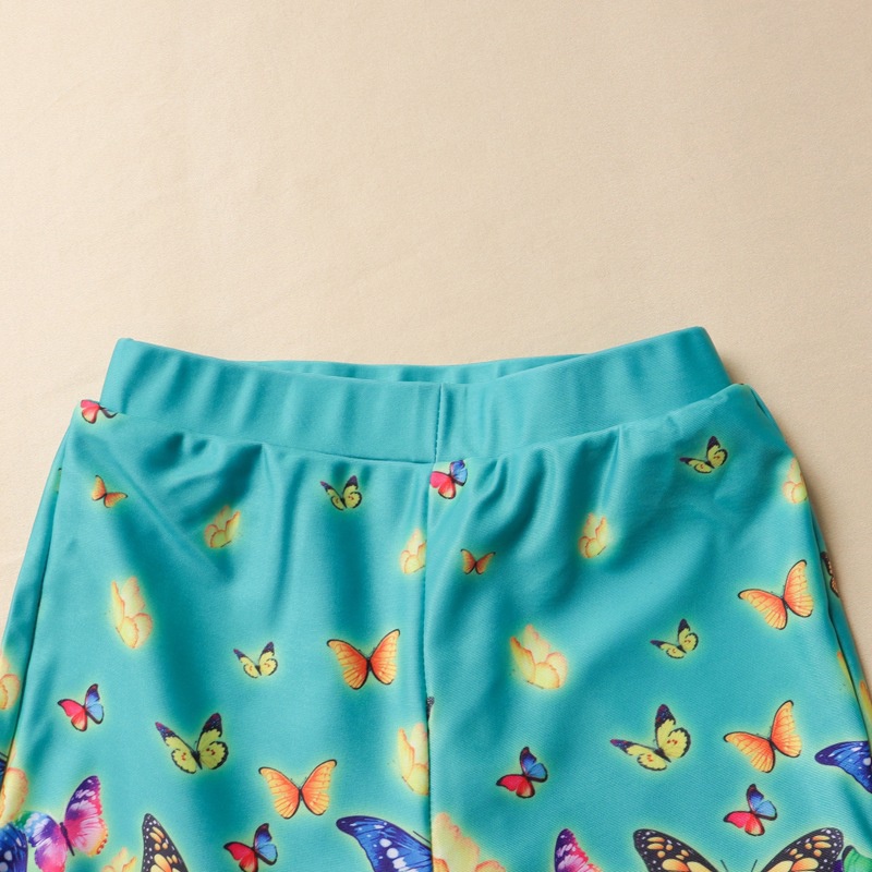 Bộ Đồ Bơi Kèm Nón Họa Tiết Hoạt Hình Anime Cho Bé Gái