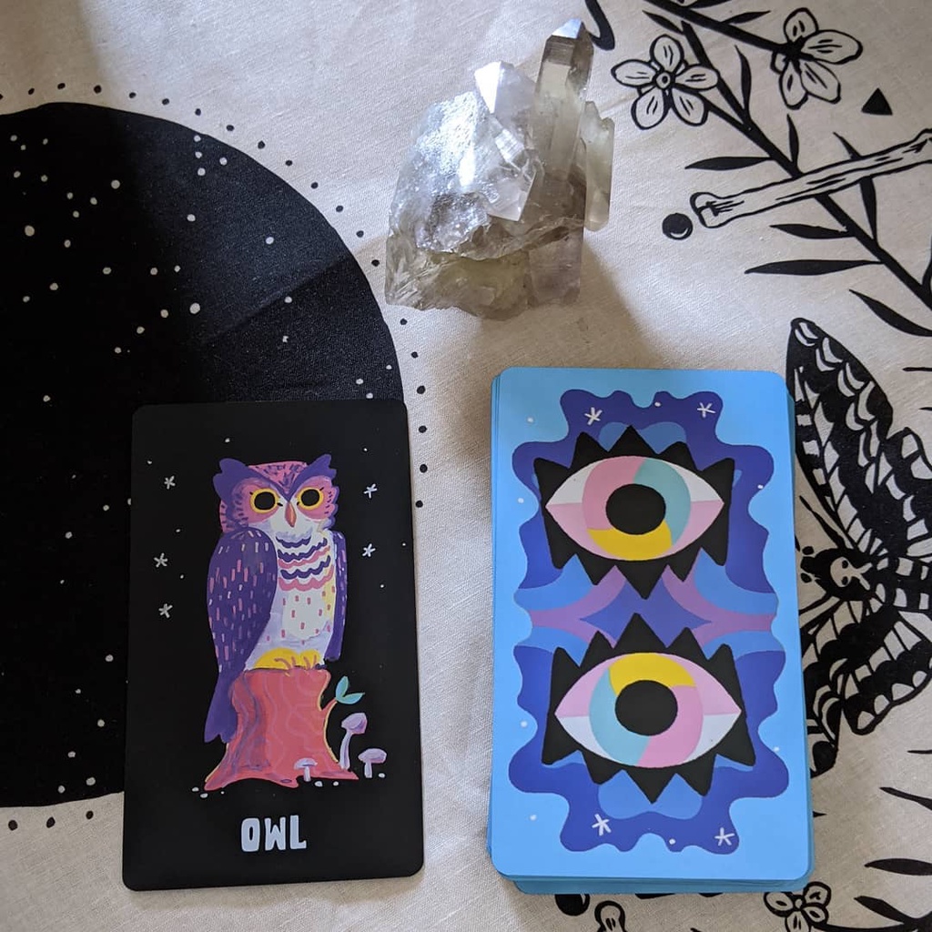 Bộ Bài Oracle of the Strange Forest (Mystic House Tarot Shop) - Bài Gốc Authentic Chính Hãng 100%