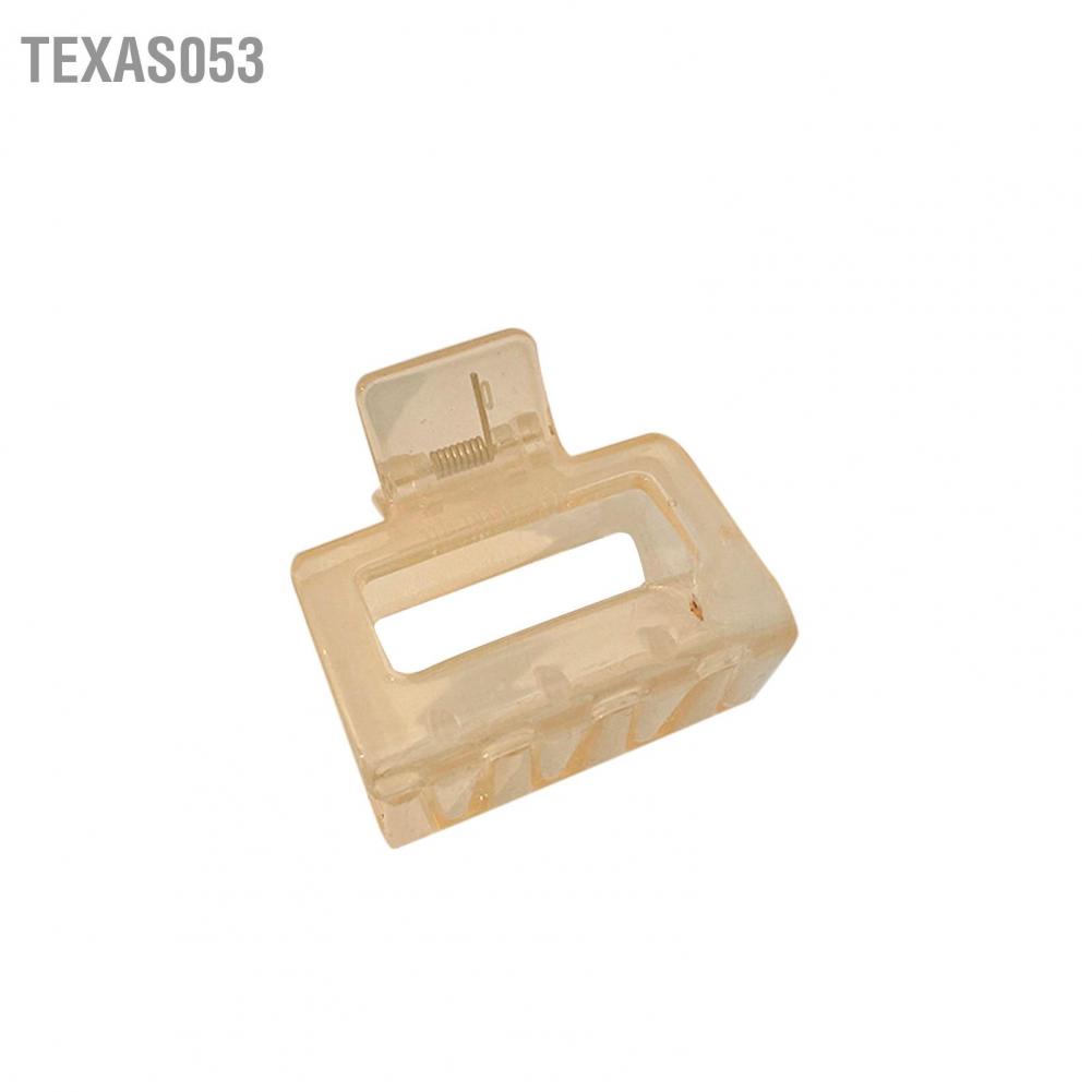 Texas053 Medium Hair Claw Clips Styling Accessories Rectangle for Women Girls