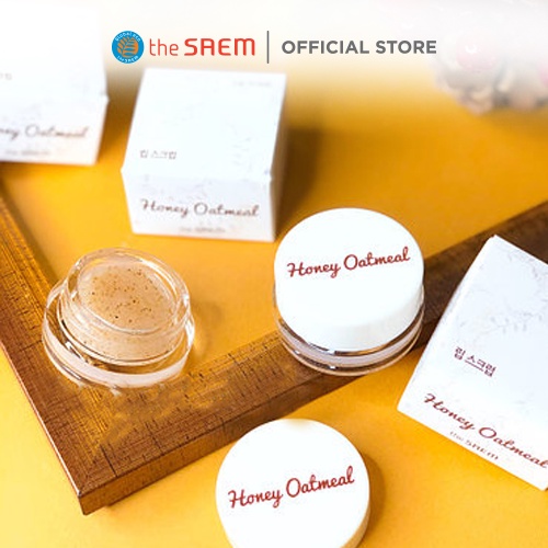 Tẩy Tế Bào Chết Môi the SAEM Honey Oatmeal Lip Scrub 7ml