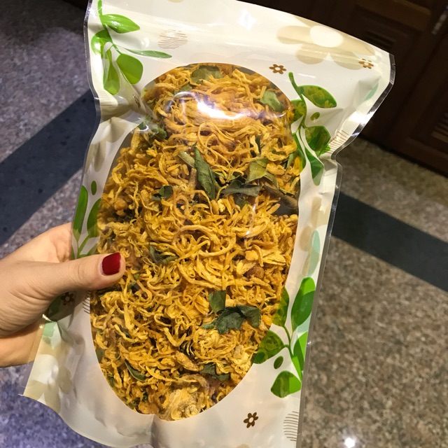 Khô gà lá chanh - KHÔNG CAY - 500g