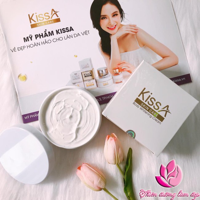 Kem dưỡng trắng da toàn thân Collagen KissA - 200g (Quà Tặng)