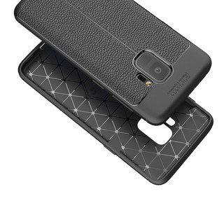 Ốp lưng Samsung S9 silicon giả da Auto Focus