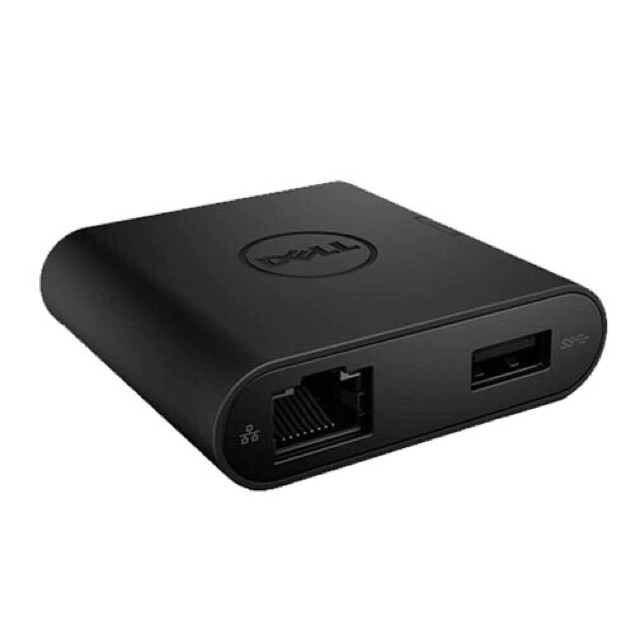 Bộ chuyển đổi Dell DA200 - Docking Dell DA200 Type C to HDMI/VGA/Ethernet/USB 3.0 Chính Hãng Bảo hành 12 Tháng