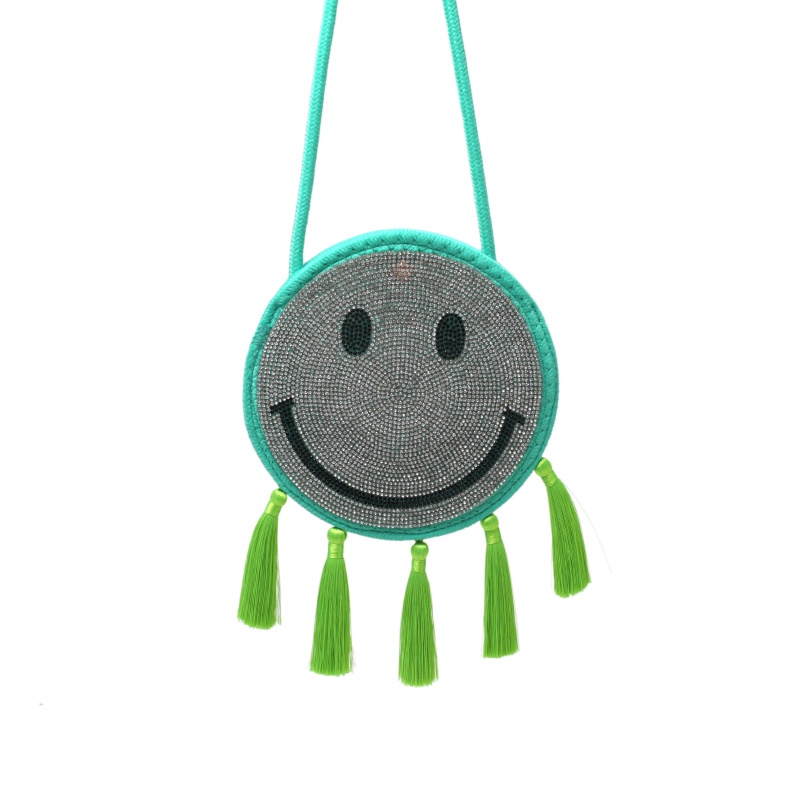 Túi cói Vai Bằng Rơm Hình Tròn Thời Trang Mùa Hè 2021 Dành Cho Bạn Nữ