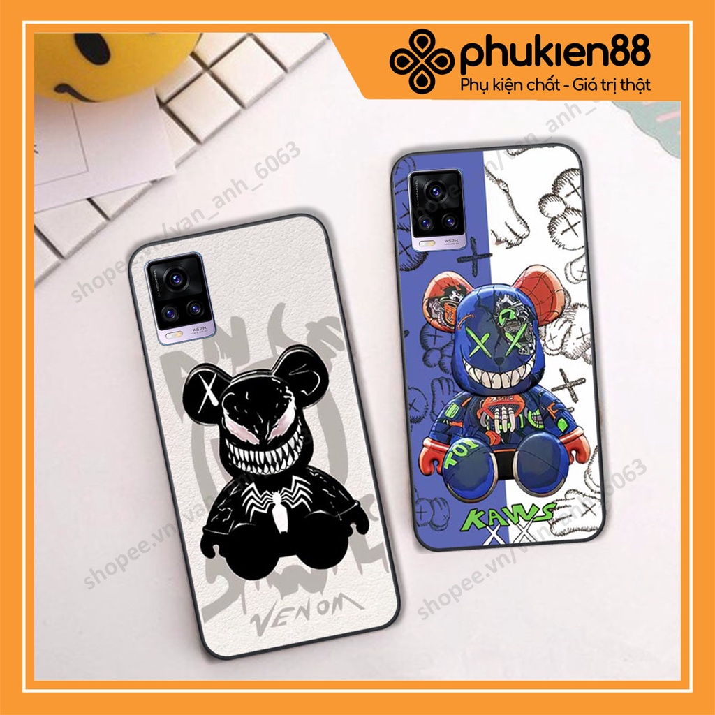 Ốp lưng Oppo A31 hình kaws, bear brick, venom thời trang siêu ngầu