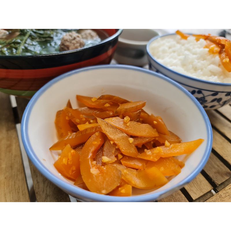 Dưa mắm trộn sẳn chuẩn vị miền Tây (100% dưa gang)