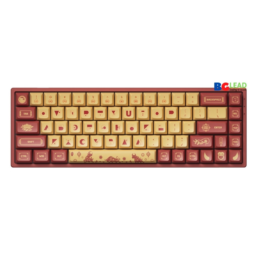 [Giá đàm phán nhé]Bàn phím cơ AKKO 3068 v2 2021 Year of the Ox hotswap|bluetooth 5.0|Led nền RGB, 18 chế độ Led | BigBuy360 - bigbuy360.vn