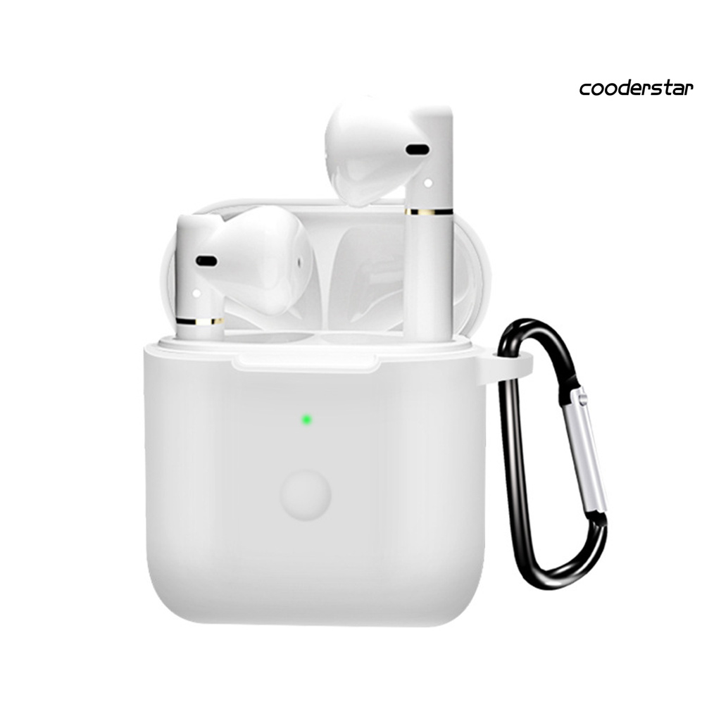 Vỏ Bảo Vệ Hộp Đựng Tai Nghe Airpods Bằng Silicon Chống Bụi Cho Qcy T8