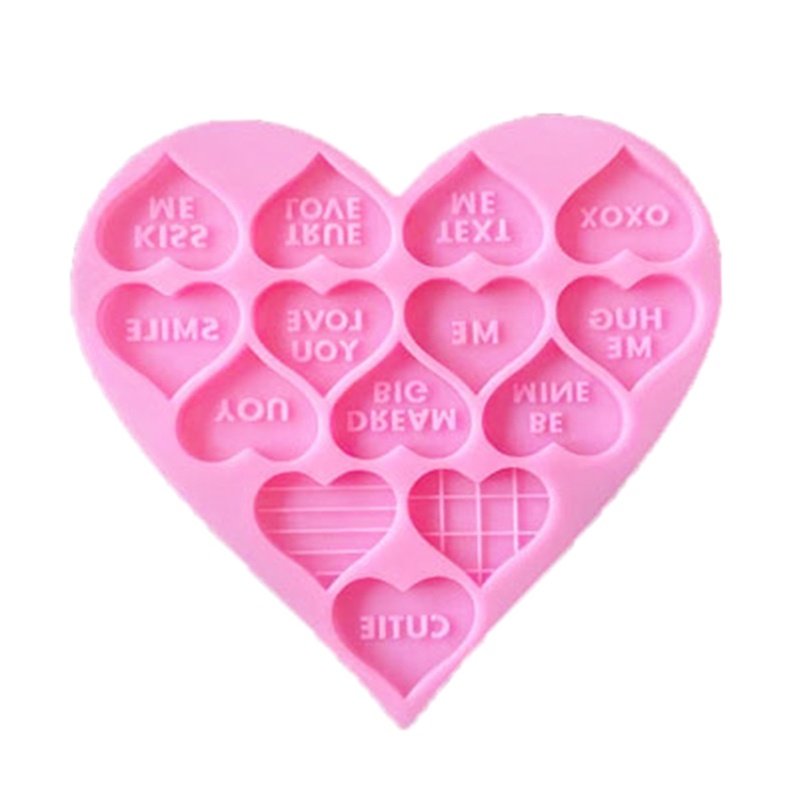 Khuôn Làm Trang Sức Hình Chữ Love Xinh Xắn