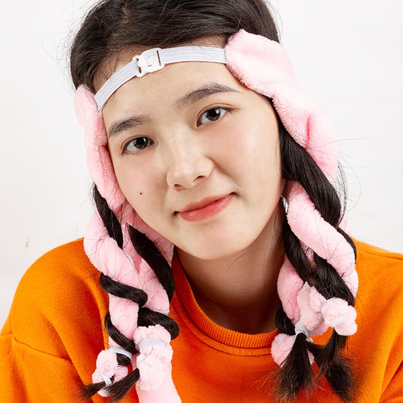 Băng Đô Cài Tóc Xoăn Hình Bạch Tuộc Không Nhiệt