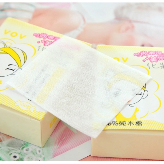 Combo 100 miếng bông tẩy trang VOV - BX2979