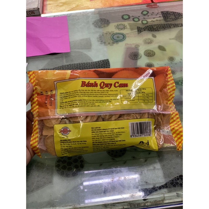 Bánh quy cam Hải Châu 130gr