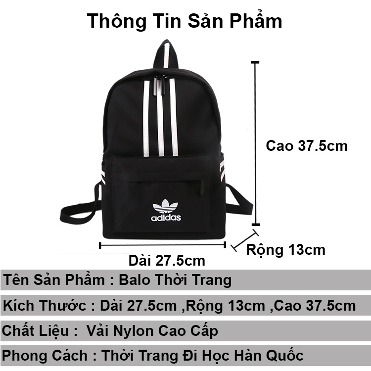 Balo nữ đẹp dễ thương thời trang cao cấp ZIMO cặp đi học nam nữ đựng laptop phong cách ulzzang chống nước