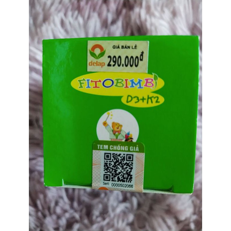 Fitobimbi D3K2 | BigBuy360 - bigbuy360.vn