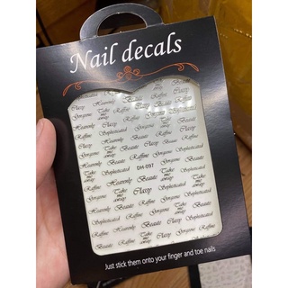 [ĐỒ NAILS] Tấm Dán Trang Trí Móng Nhiều Mẫu Mã 10