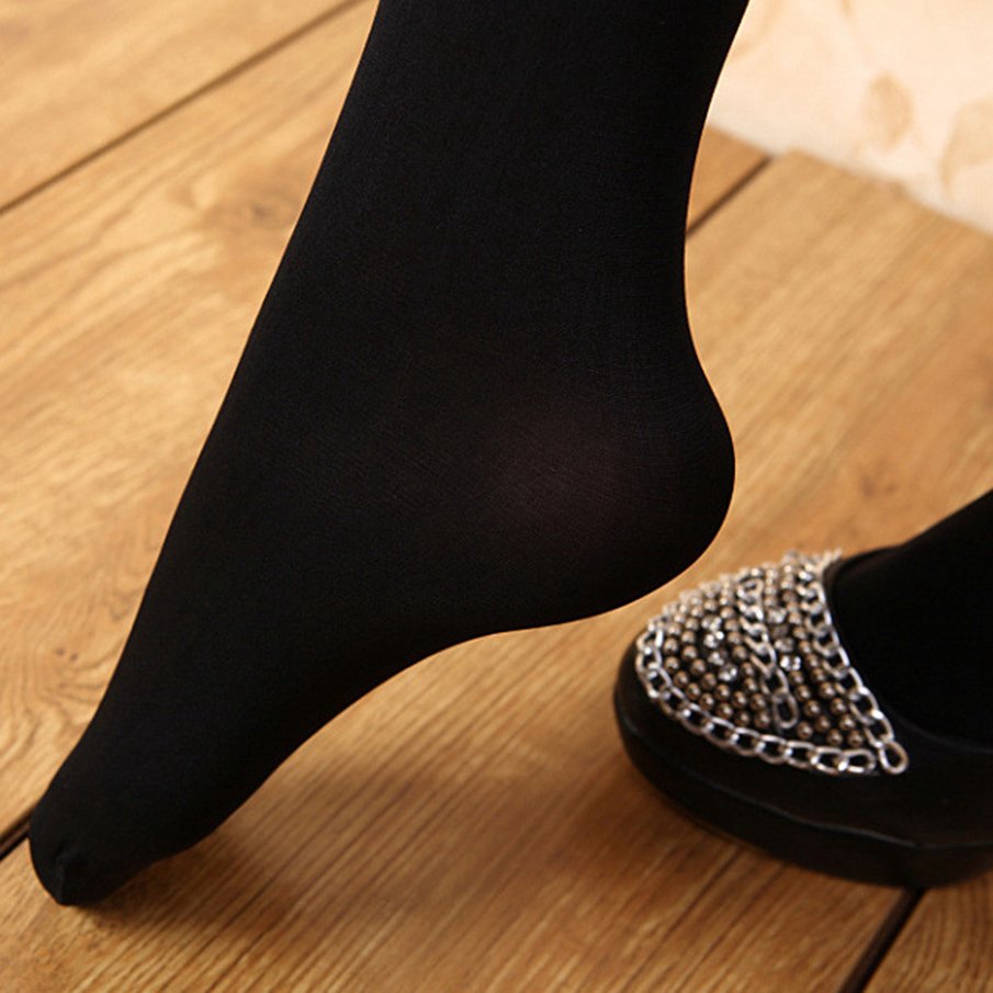 Vớ Dài Qua Gối Màu Trơn Chất Liệu Co Giãn Tốt Dành Cho Nữ