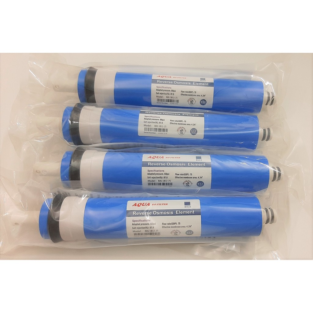 Lõi lọc RO Aqua - Màng lọc RO Aqua - Lõi lọc số 4 Aqua dùng cho máy lọc nước RO các loại đều được