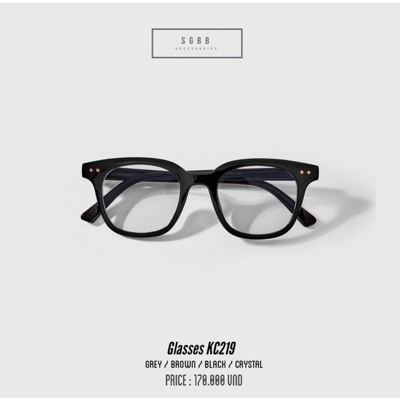 Gọng kính cận form vuông KC219