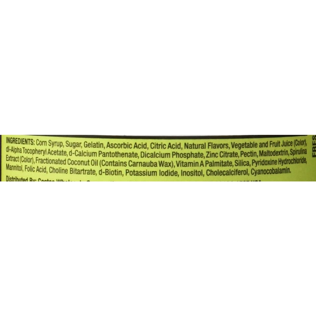 Kẹo dẻo Kirkland Signature Childrens Complete Multivitamin Gummies 160 viên của Mỹ.