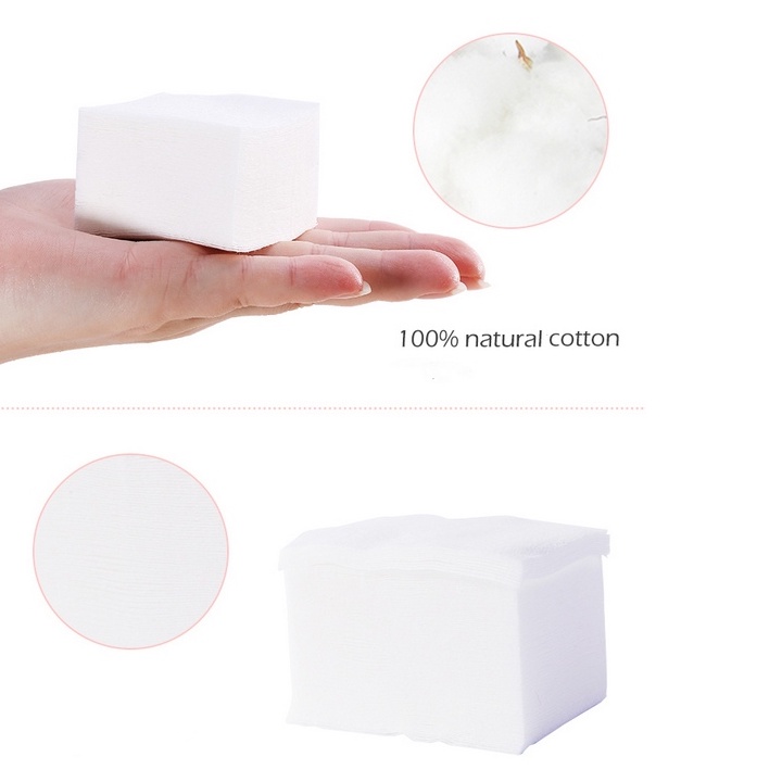 Bông Tẩy Trang Miniso (Gói 180 Miếng) ⚡Hàng Nhật 100%⚡- Chiết Xuất 100% Cotton Tự Nhiên Giúp Lau Sạch Cặn Bẩn Trên Da