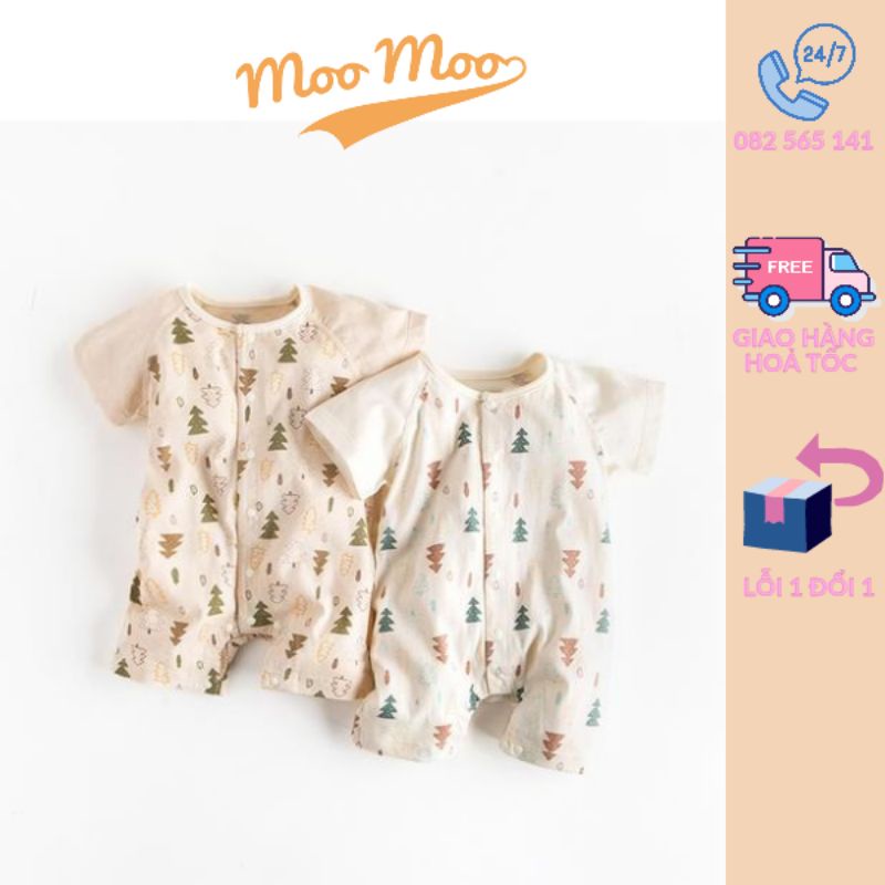 Bodysuits organic siêu mềm mát cho bé từ 0-9th,  Quần áo 100% COTTON HỮU CƠ TỰ NHIÊN không chất tẩy