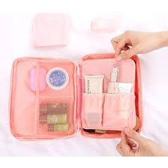 (WBL) Túi đựng đồ trang điểm (KM túi)