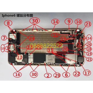 Full bộ ốc điện thoại từ 7P đến 12 Pro Max