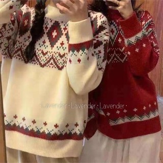 ÁO LEN HỌA TIẾT NOEL SIÊU XINH QUẢNG CHÂU CAO CẤP (Ảnh thật)