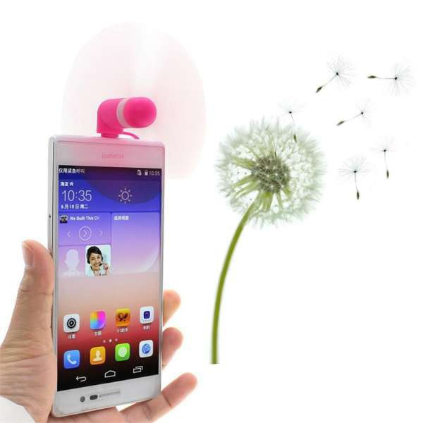 Quạt mini USB 2 cánh cắm chân điện thoại tiện dụng cho các dòng máy | BigBuy360 - bigbuy360.vn