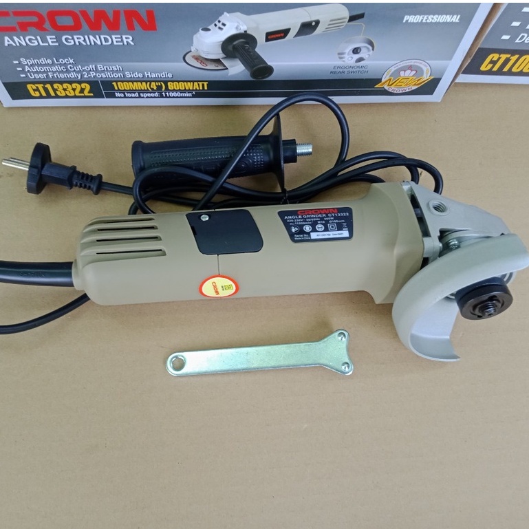 Máy mài góc Crown CT13322