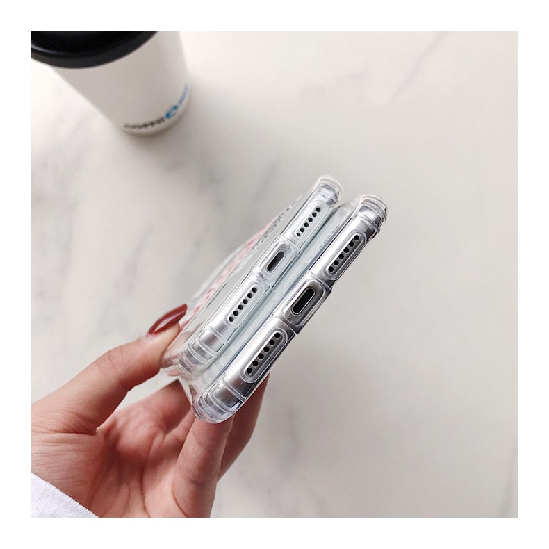 Ốp Điện Thoại Mềm In Hình Nhãn Dán Có Đệm Khí Cho iphone 12 mini 13 pro max 7 8 6s plus x xr xs max 11 14 pro max se2