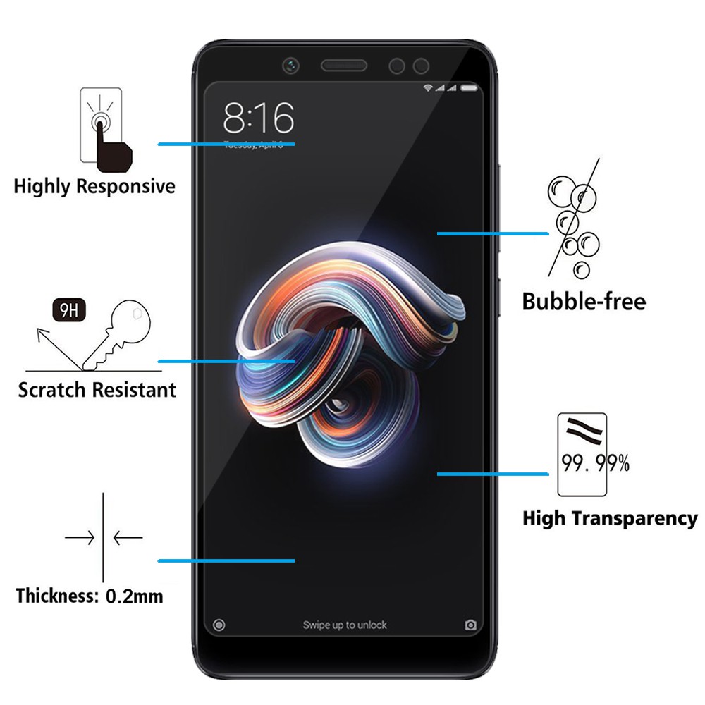 Cường lực 9D 10D Sư tử Full màn cho Redmi 7 Xiaomi Mi 8 SE Lite Mi 9 SE Redmi 5 Plus NOte 5 Note 6 Note 7 Mi A2 Lite