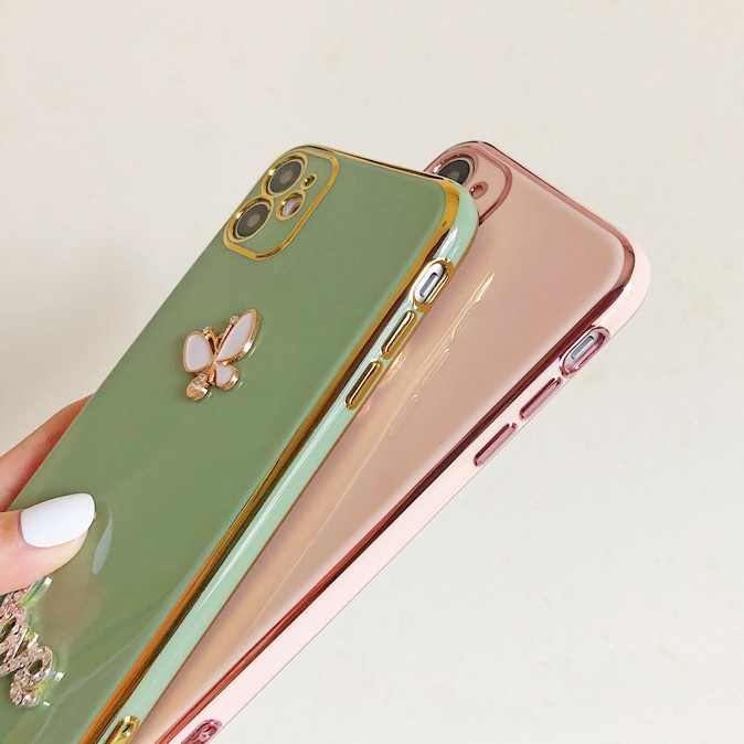 Ốp Điện Thoại Mạ Điện Cho OPPO A5 A3S A12E A15 A15S A7 A5S A12 A59 A79 F5 A31 2020 A83 A92 A52 A9 2020 A5 2020 A55 4G